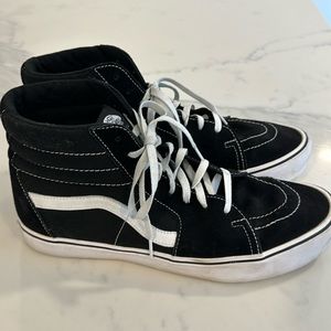 Vans men’s Sk8-Hi comfy Cush shoe in size 13
